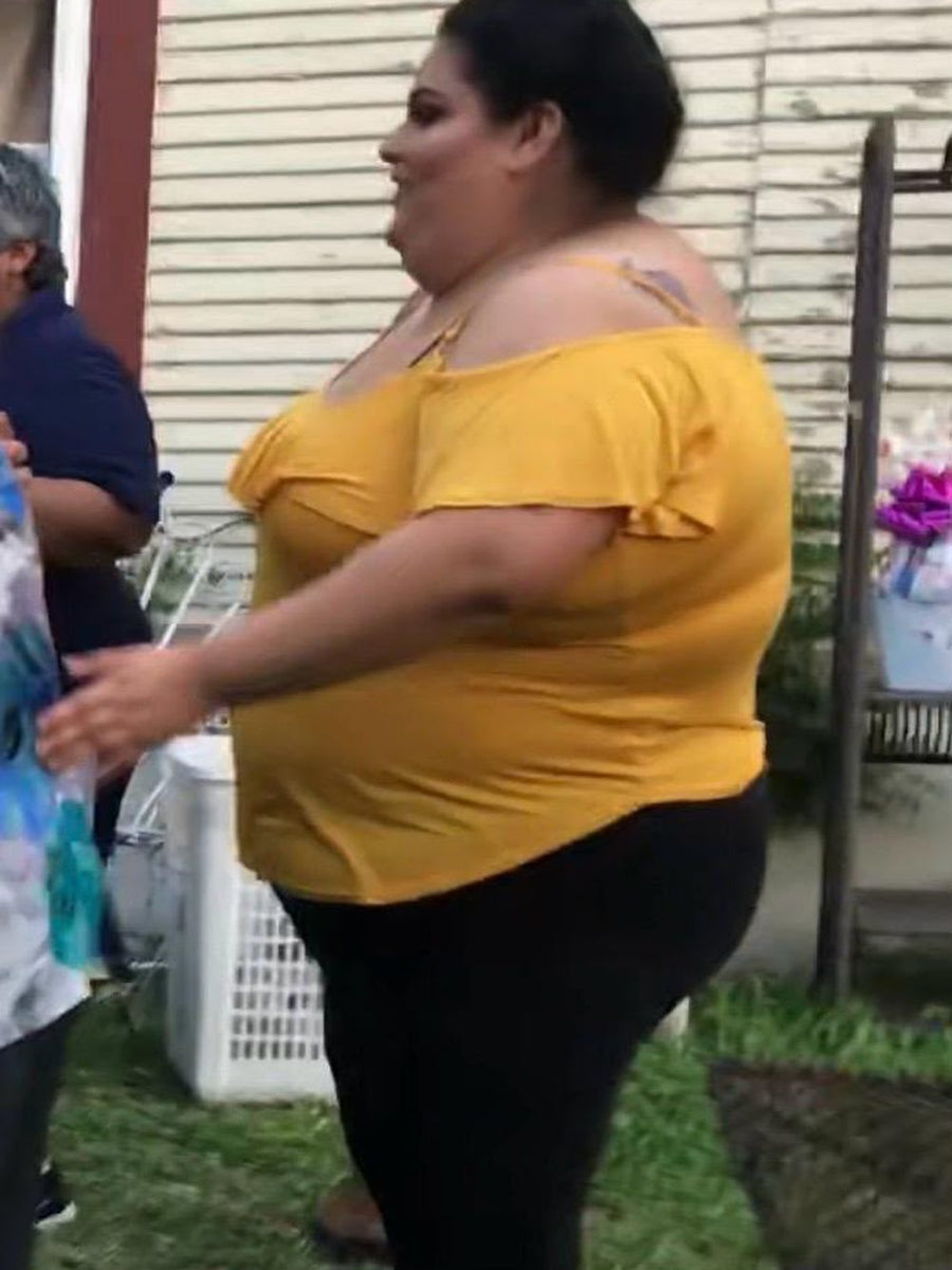 Foto de Deyanira al inicio de su proceso